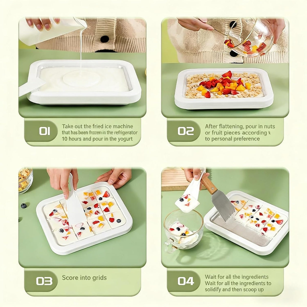 FREE SHIPPING🍦 Rolled Ice Cream Maker Kit
