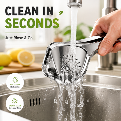 🍋 Fresh Lemon Squeezer – No Seeds, No Mess, More Juice