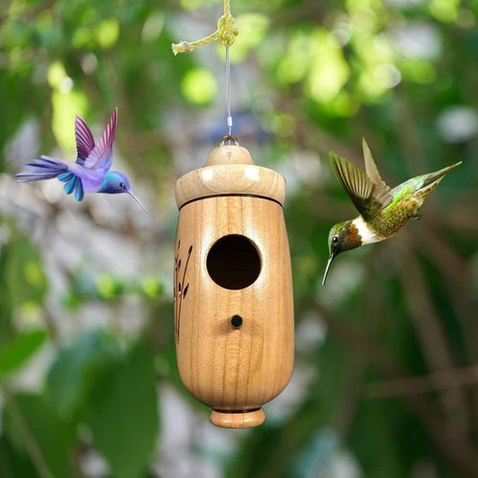 🔥🕊️Wooden Hummingbird House-Gift for Nature Lovers