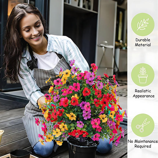 🎉 Hot Sale 50% OFF🎉Realistic UV-Resistant Outdoor Flowers – Zero Maintenance