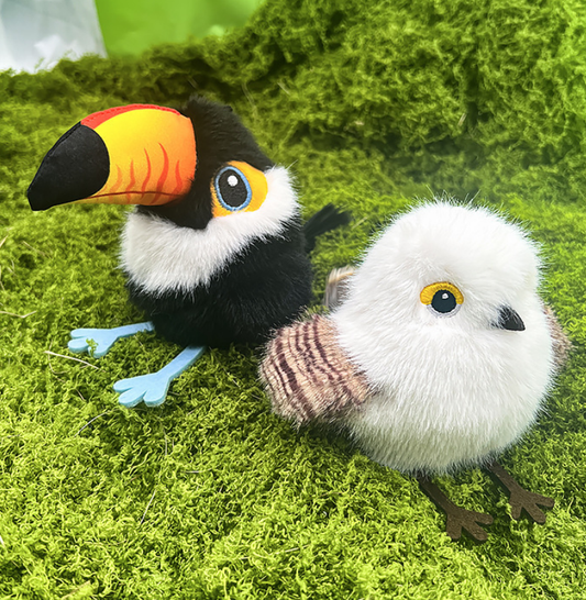 😻Lifelike Plush Electric Fluttering Pet Bird Toy |🐦the most realistic, irresistible cat toy