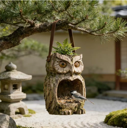 🧙‍♀️Meditating Witch Garden Bird Feeder